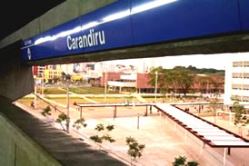 Esta&ccdil;ão Carandiru e Parque da Juventude