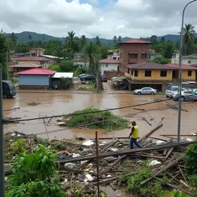 temporal em Santana do Livramento