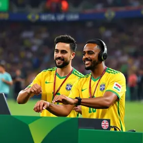 Dennis DJ e Natanzinho Lima no Parque Ibirapuera