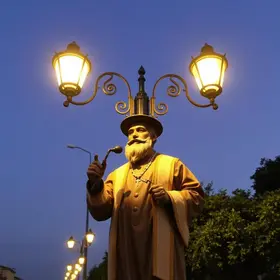 obras de iluminação