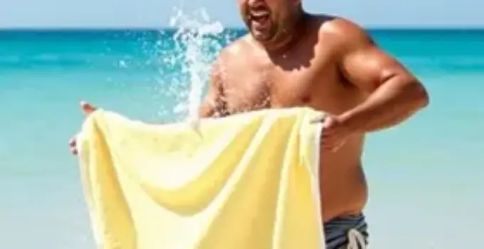 disputa de toalha de Luan Santana