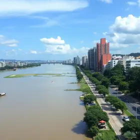 redução da poluição no Rio Tietê